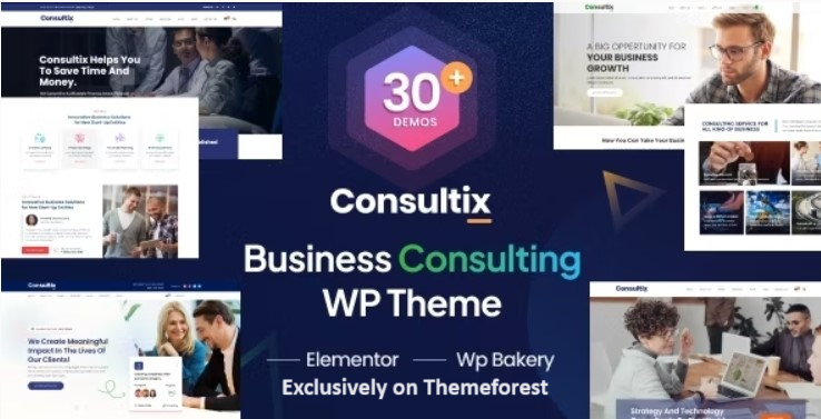 30 Best Consulting WordPress Themes 2024