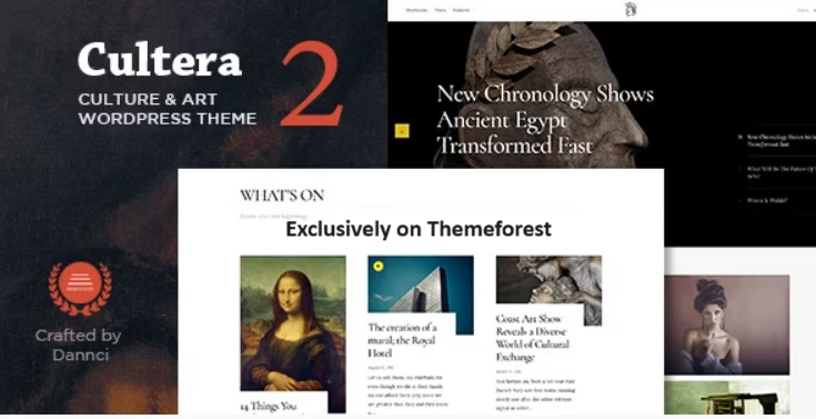 30 Best Art WordPress Themes 2024