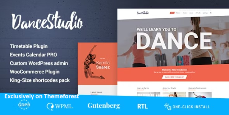 10 Best Dancing WordPress Themes 2024