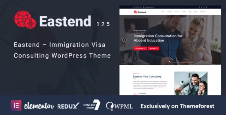 15 Best Immigration WordPress Themes 2024