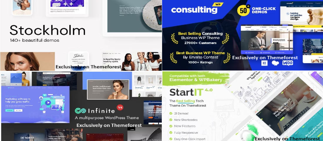 30 Best WordPress Business Themes 2024