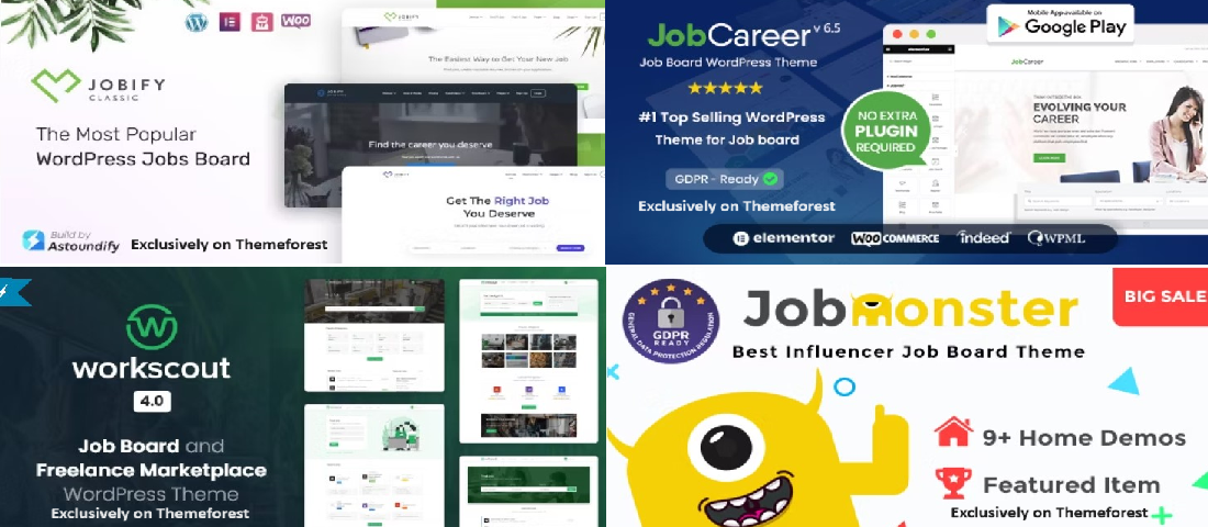 15 Best Job Board WordPress Themes 2024