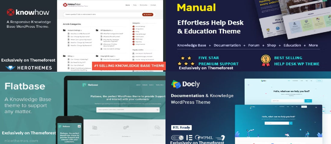 15 Best Knowledge Base WordPress Themes 2024