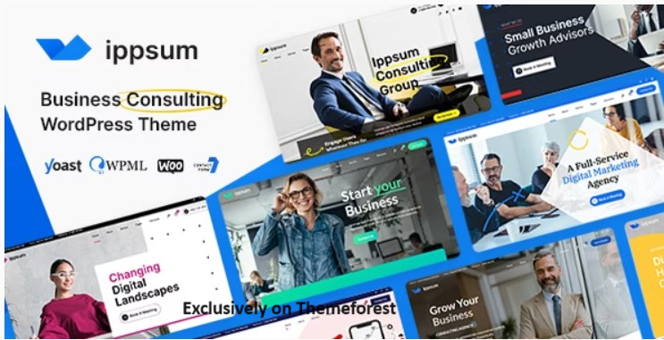 30 Best Consulting WordPress Themes 2024