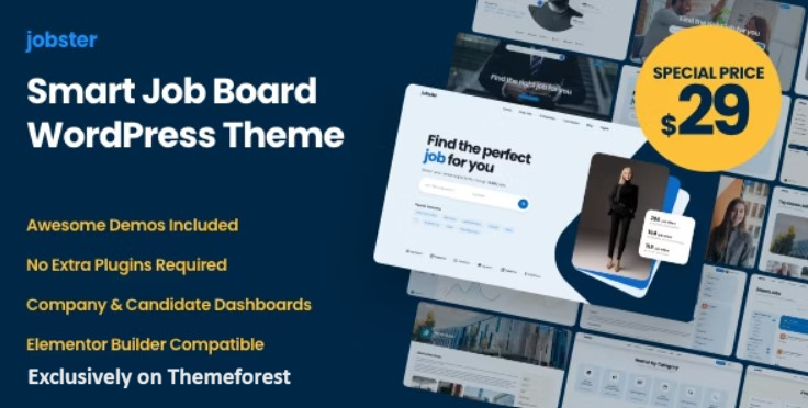 15 Best Job Board WordPress Themes 2024