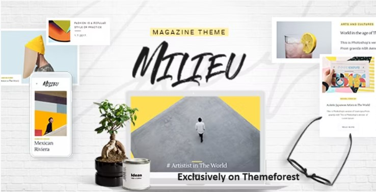 30 Best Art WordPress Themes 2024