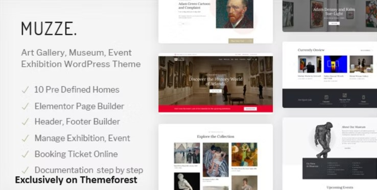 30 Best Art WordPress Themes 2024