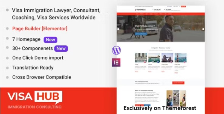 15 Best Immigration WordPress Themes 2024