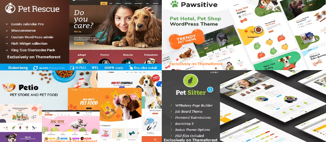 30 Best Pet WordPress Themes 2024