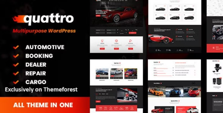 30 Best Automotive WordPress Themes 2024