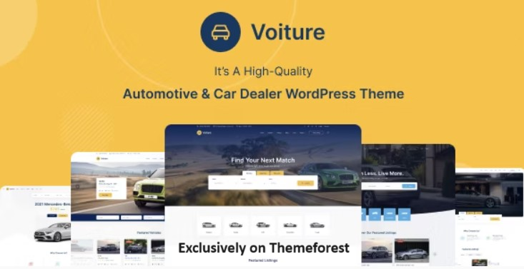 30 Best Automotive WordPress Themes 2024