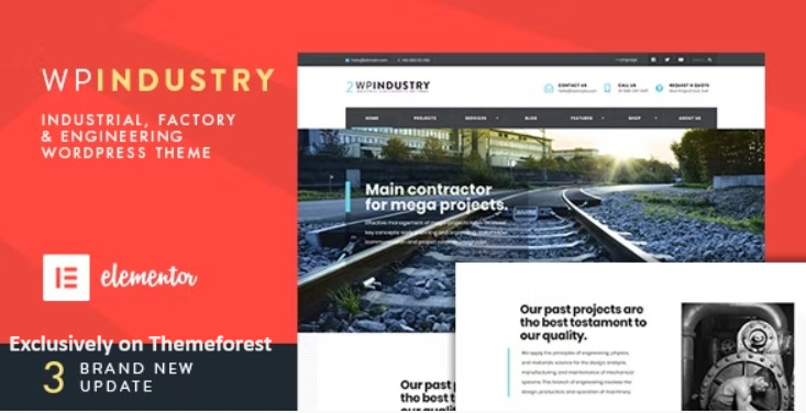 10 Best Engineering WordPress Themes 2024