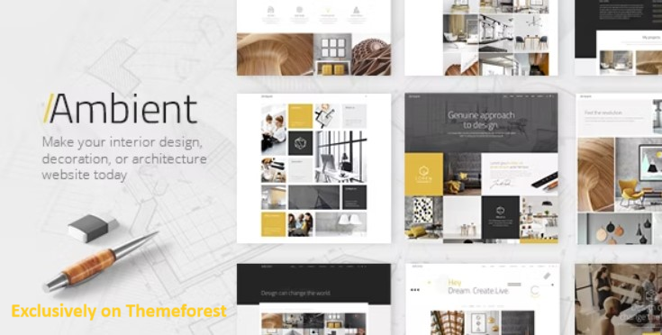 30 Best Interior Design WordPress Themes 2024