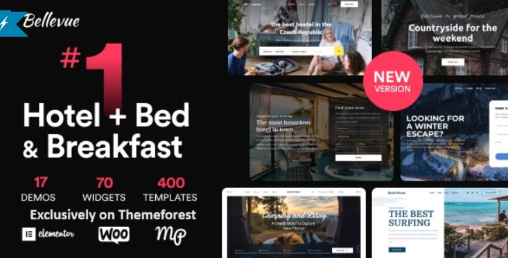 30 Best Hotel and Resort WordPress Themes 2024