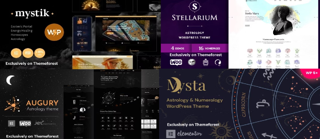 12 Best Astrology WordPress Themes 2024