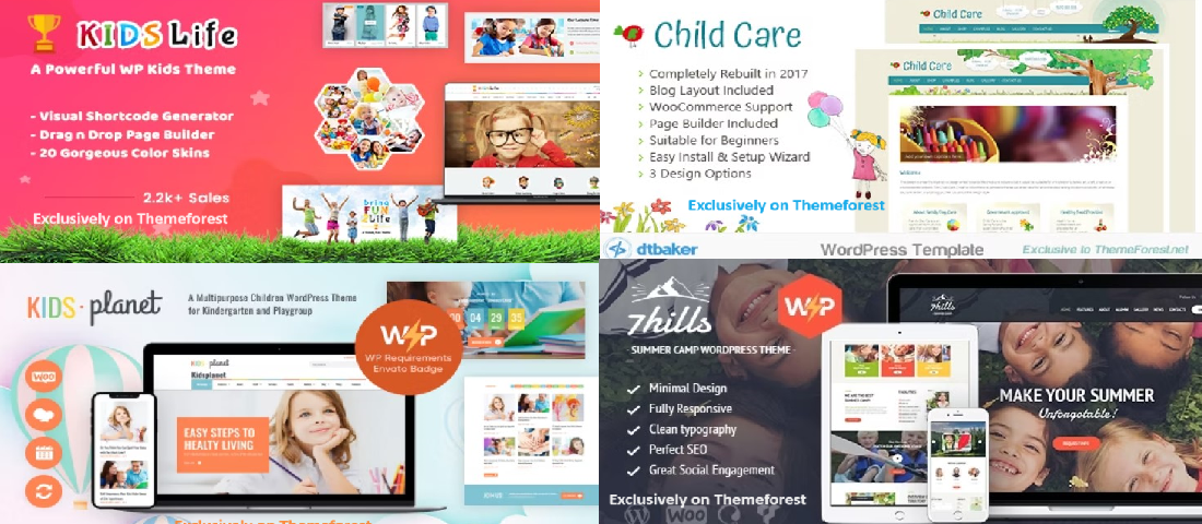 20 Best Children WordPress Themes 2024