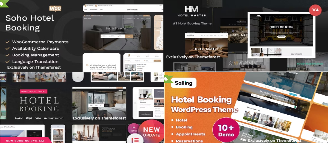 30 Best Hotel and Resort WordPress Themes 2024