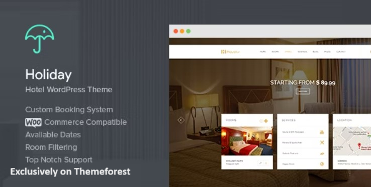 30 Best Hotel and Resort WordPress Themes 2024