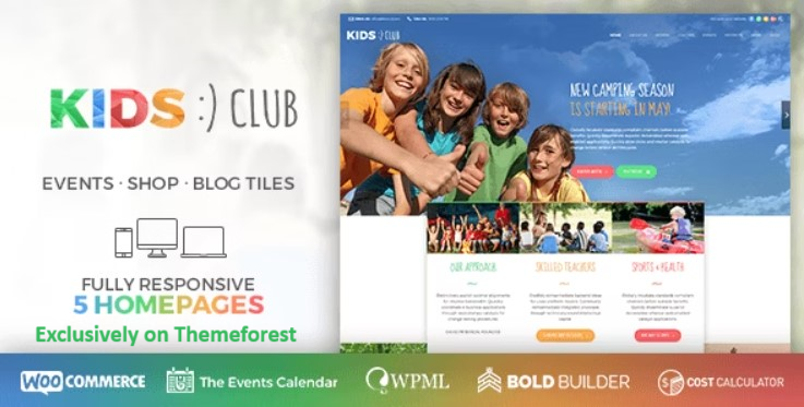 20 Best Children WordPress Themes 2024