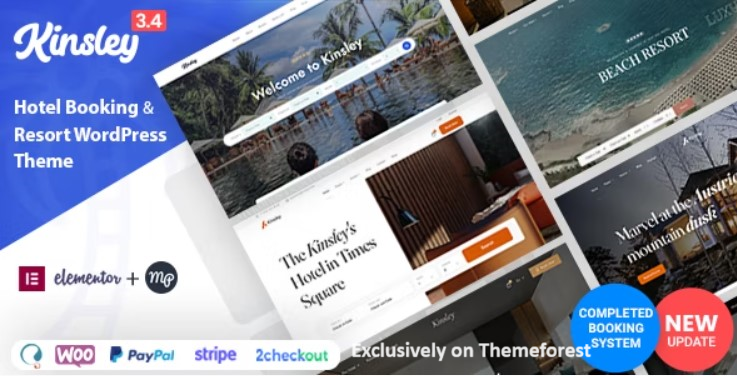 30 Best Hotel and Resort WordPress Themes 2024