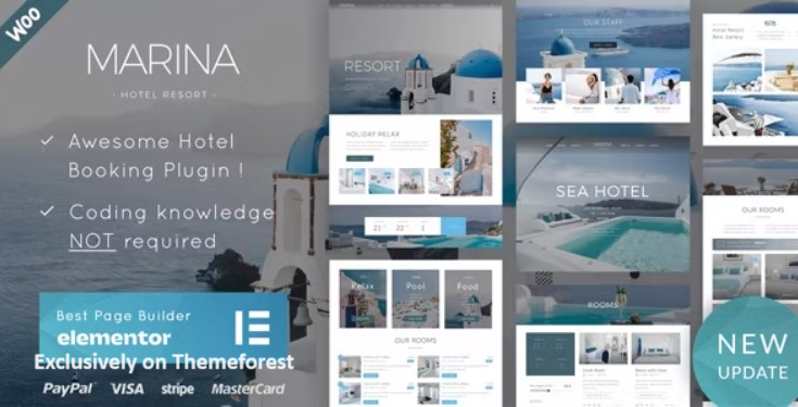 30 Best Hotel and Resort WordPress Themes 2024