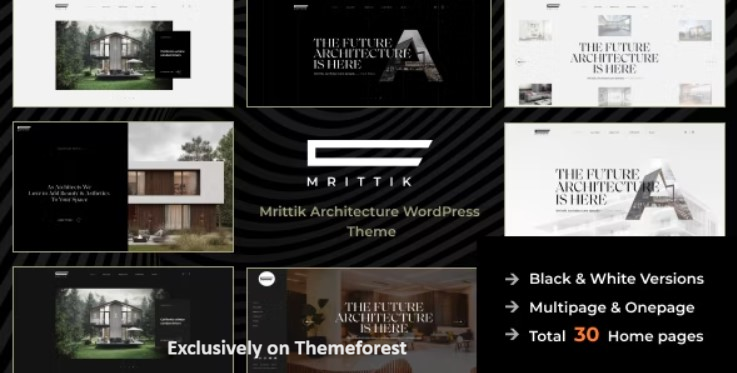 30 Best Interior Design WordPress Themes 2024