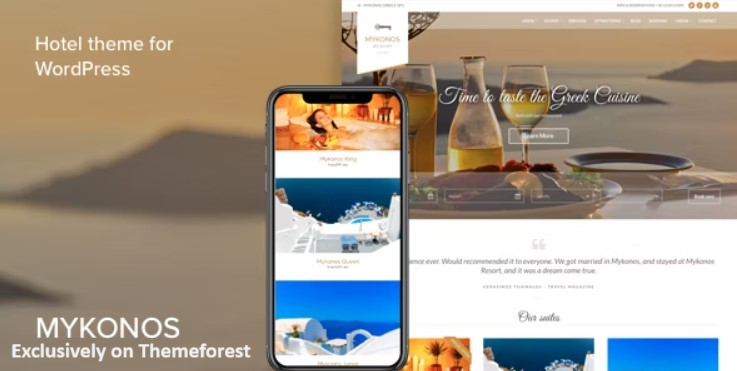 30 Best Hotel and Resort WordPress Themes 2024