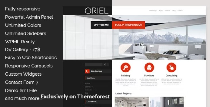 30 Best Interior Design WordPress Themes 2024