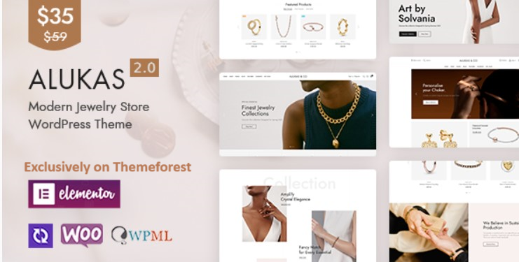 20 Best Jewelry WordPress Themes 2024