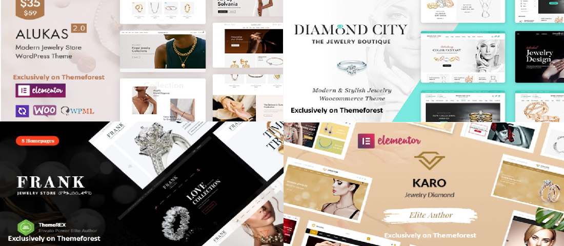 20 Best Jewelry WordPress Themes 2024