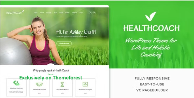 12 Best Health Coach WordPress Themes 2024