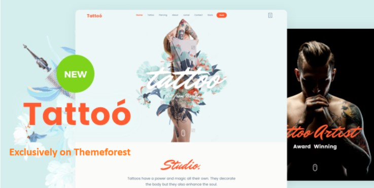 10 Best Tattoo WordPress Themes 2024