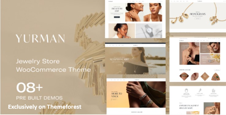 20 Best Jewelry WordPress Themes 2024