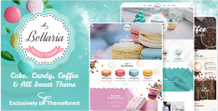 15 Best Bakery and Pastry WordPress Themes 2024