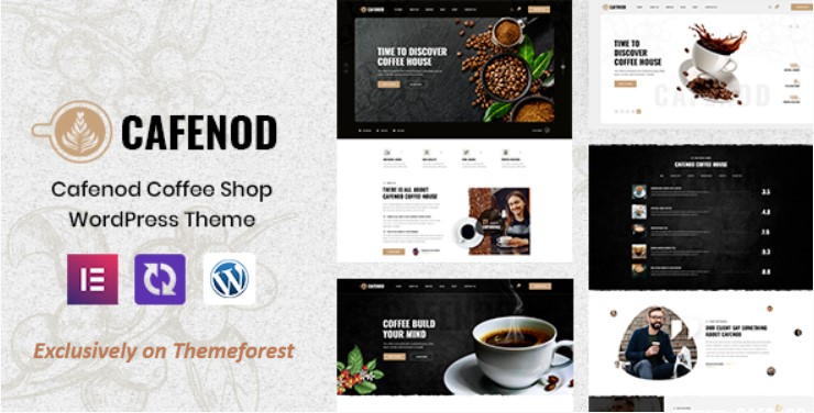 20 Best Coffee Shop WordPress Themes 2024