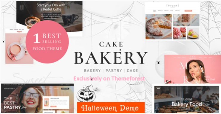 15 Best Bakery and Pastry WordPress Themes 2024