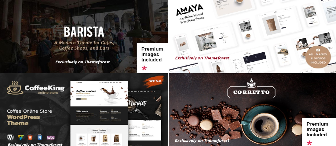 20 Best Coffee Shop WordPress Themes 2024