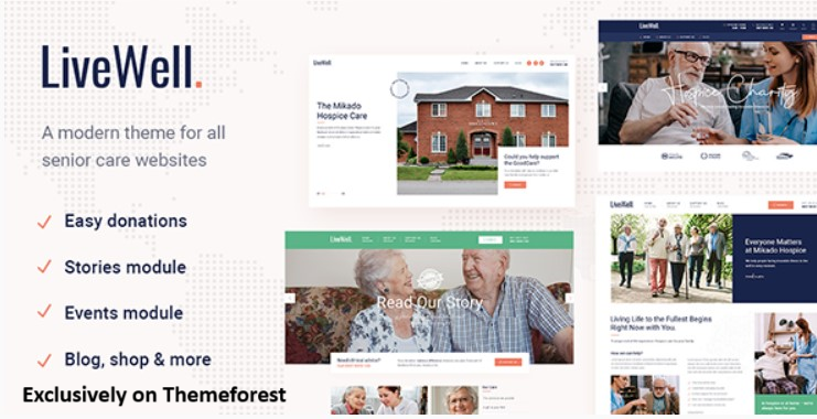 10 Best Elderly Care WordPress Themes 2024