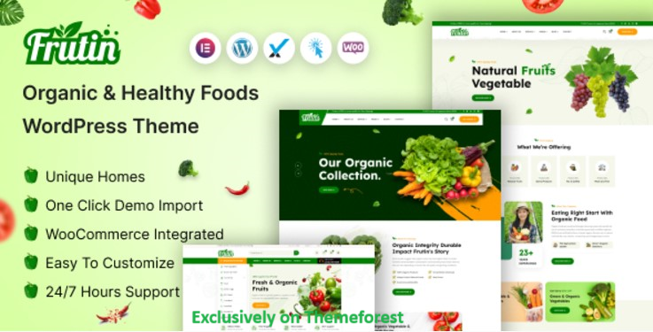 10 Best Fruits Shop WordPress Themes 2024