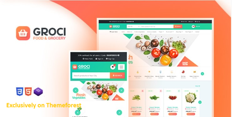 15 Best Grocery Store WordPress Themes 2024