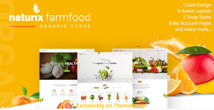 10 Best Fruits Shop WordPress Themes 2024