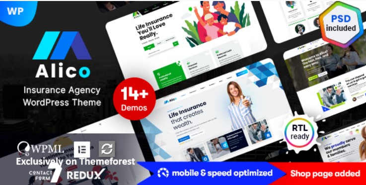 20 Best Insurance WordPress Themes 2025