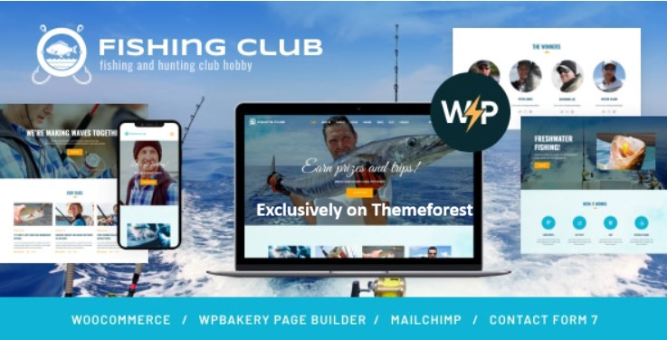 9 Best Fishing WordPress Themes 2025