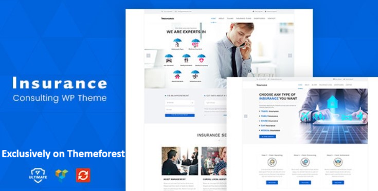 20 Best Insurance WordPress Themes 2025