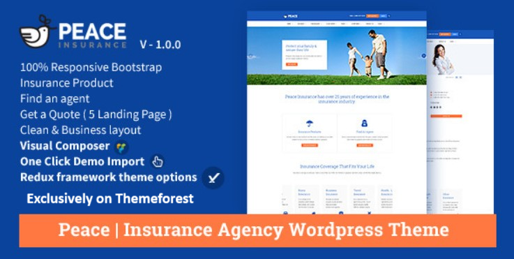 20 Best Insurance WordPress Themes 2025