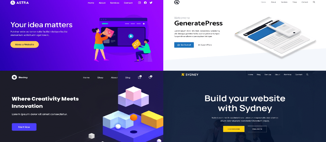 20 Best Free WordPress Themes 2025