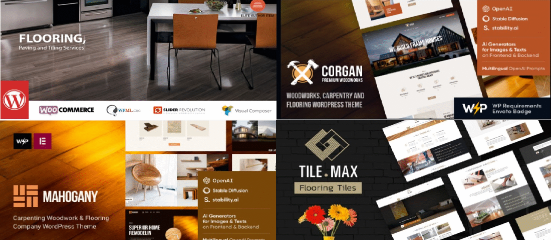 10 Best Flooring WordPress Themes 2025