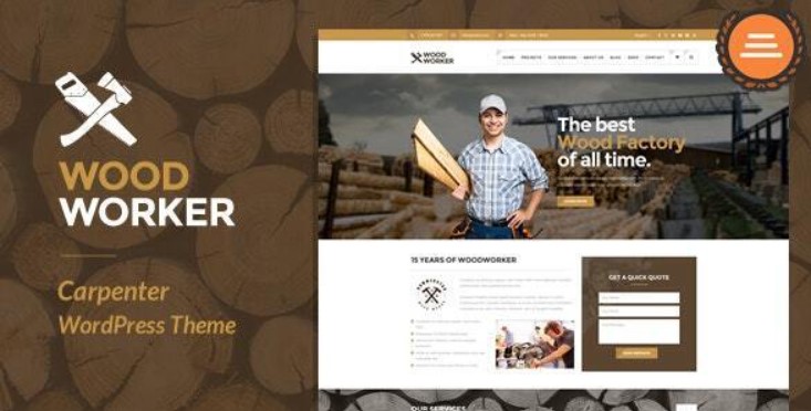 7 Best Woodwork WordPress Themes 2025