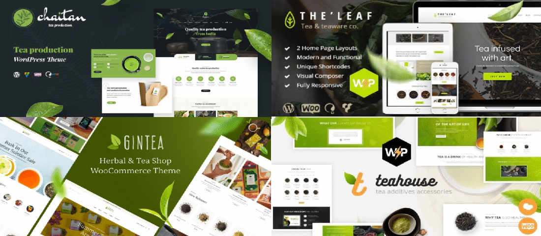 8 Best Tea Shop WordPress Themes 2025