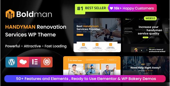 14 Best Handyman WordPress Themes 2025